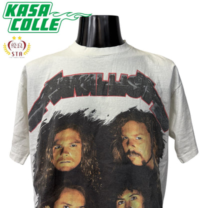 【METALLICA】 メタリカ メンバーフォト 90's Brockumタグ Tシャツ