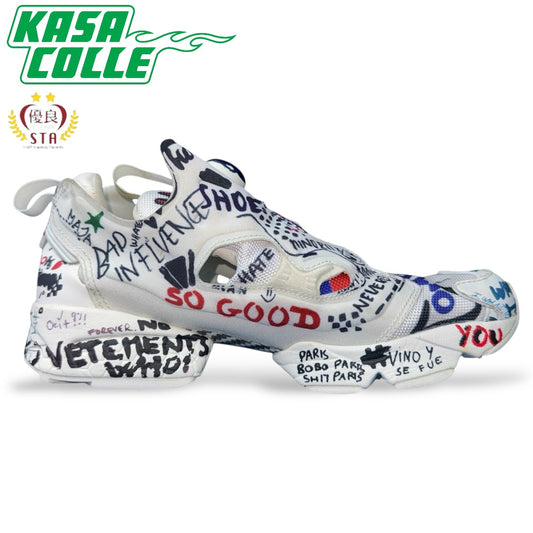 [VETEMENTS x Reebok] Vetements x Reebok Instapump Fury "Graffiti" Sneakers
