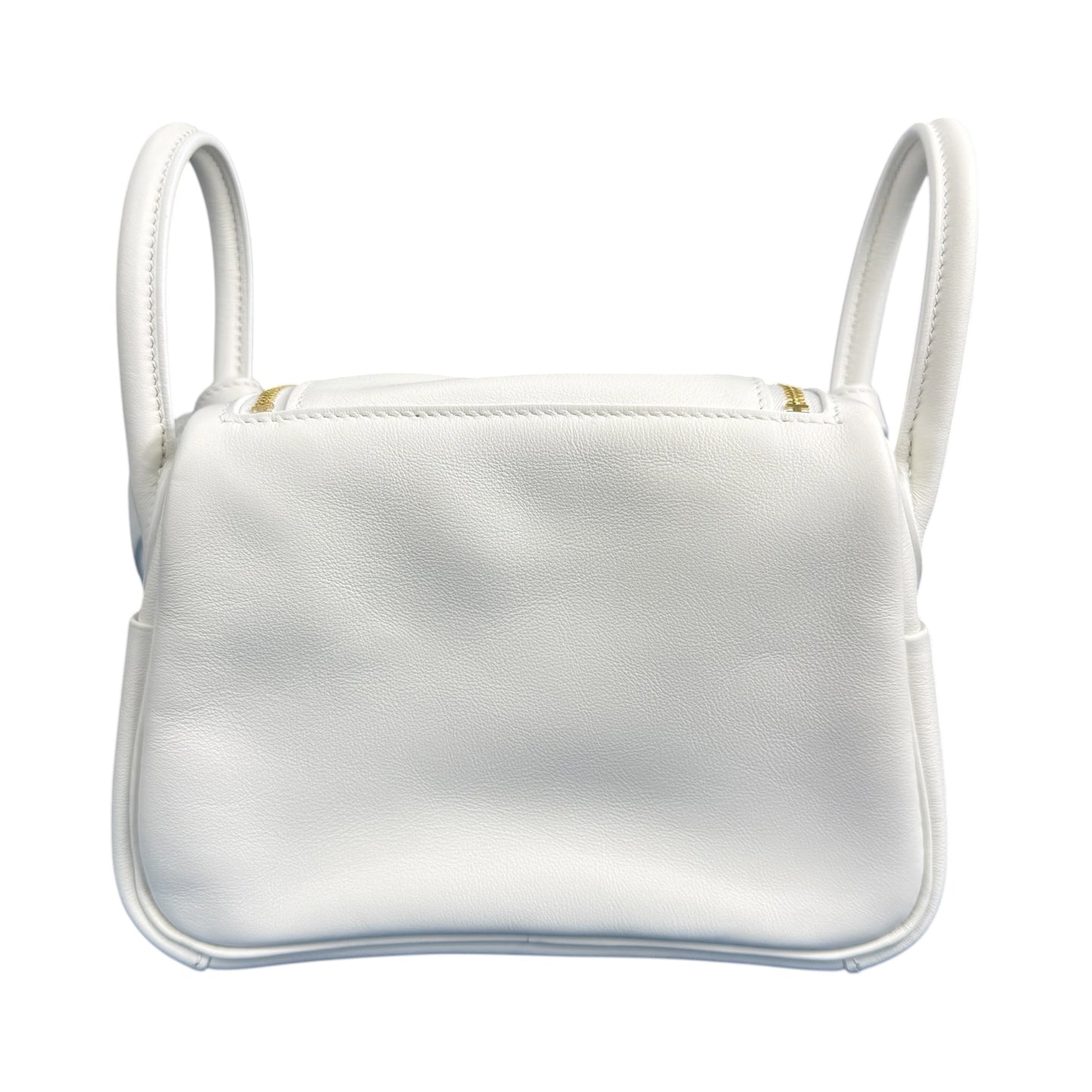 【HERMES】エルメス Lindy Mini "New White" Gold Hardware