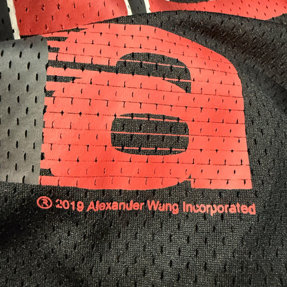 【ALEXANDER WANG】アレキサンダーワン "WORLD CHAMPIONS" 19AW メッシュロングスリーブTシャツ
