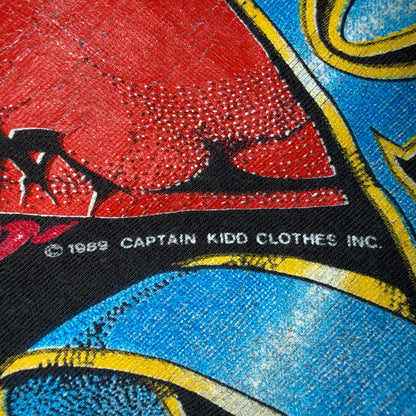 【BON JOVI】ボンジョヴィ "NEW JERSEY SYNDICATE" "WORLD TOUR 1989" 80's Vintage Tシャツ