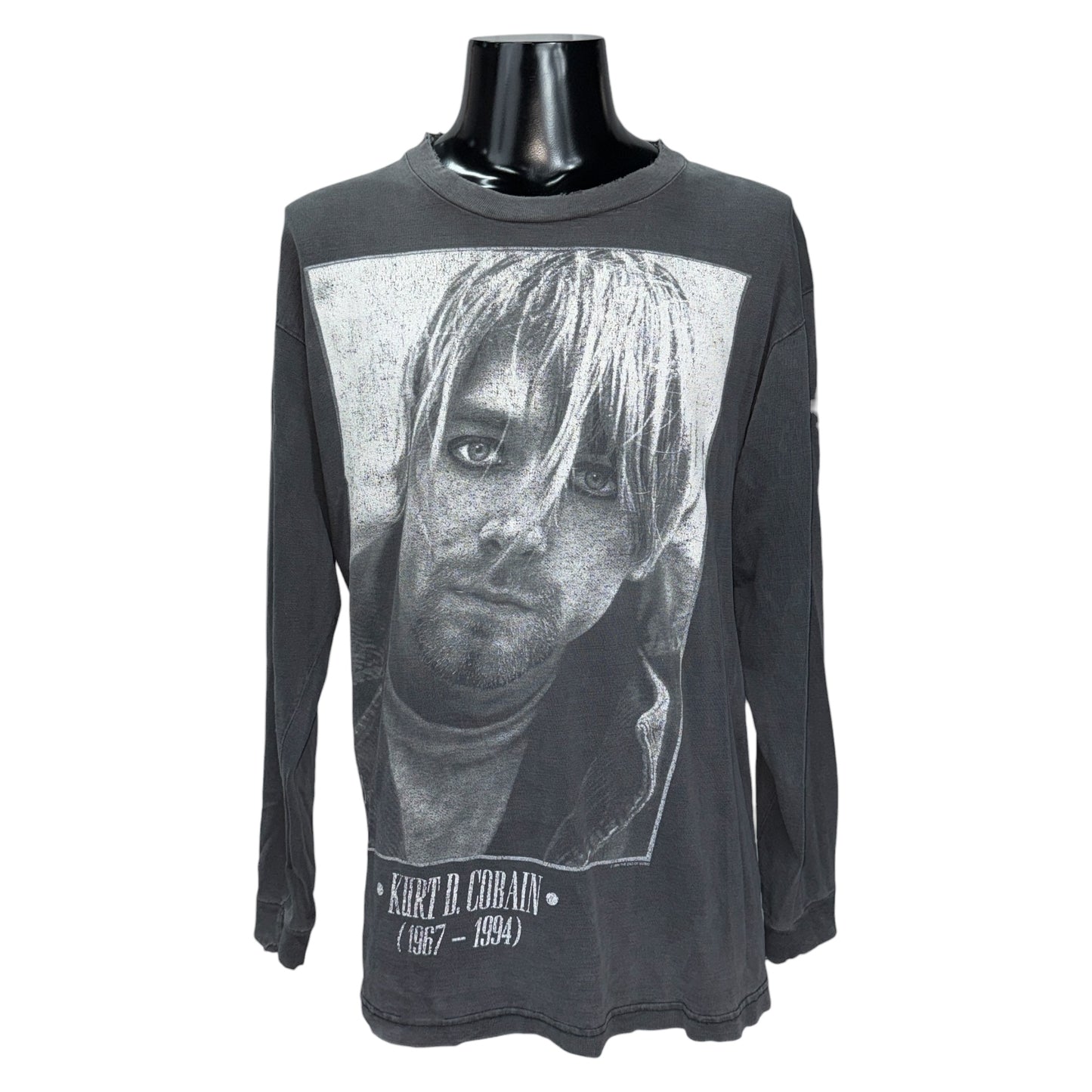 【NIRVANA】ニルヴァーナ "KURT COBAIN 1967-1994" 90's Vintage ロンT
