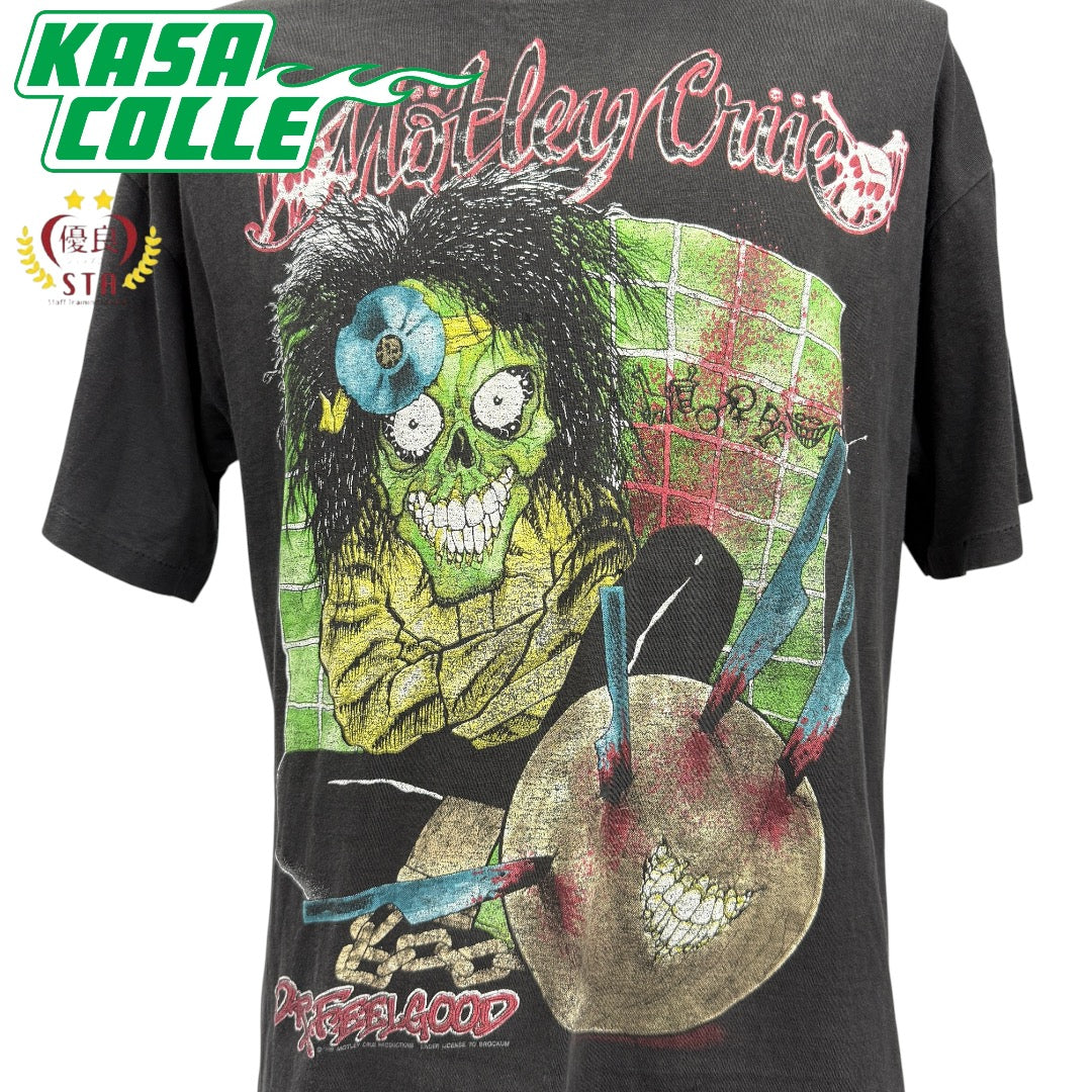 【MÖTLEY CRÜE】モトリー クルー "Dr. FEELGOOD" 80's 90's Vintage Tour Tシャツ