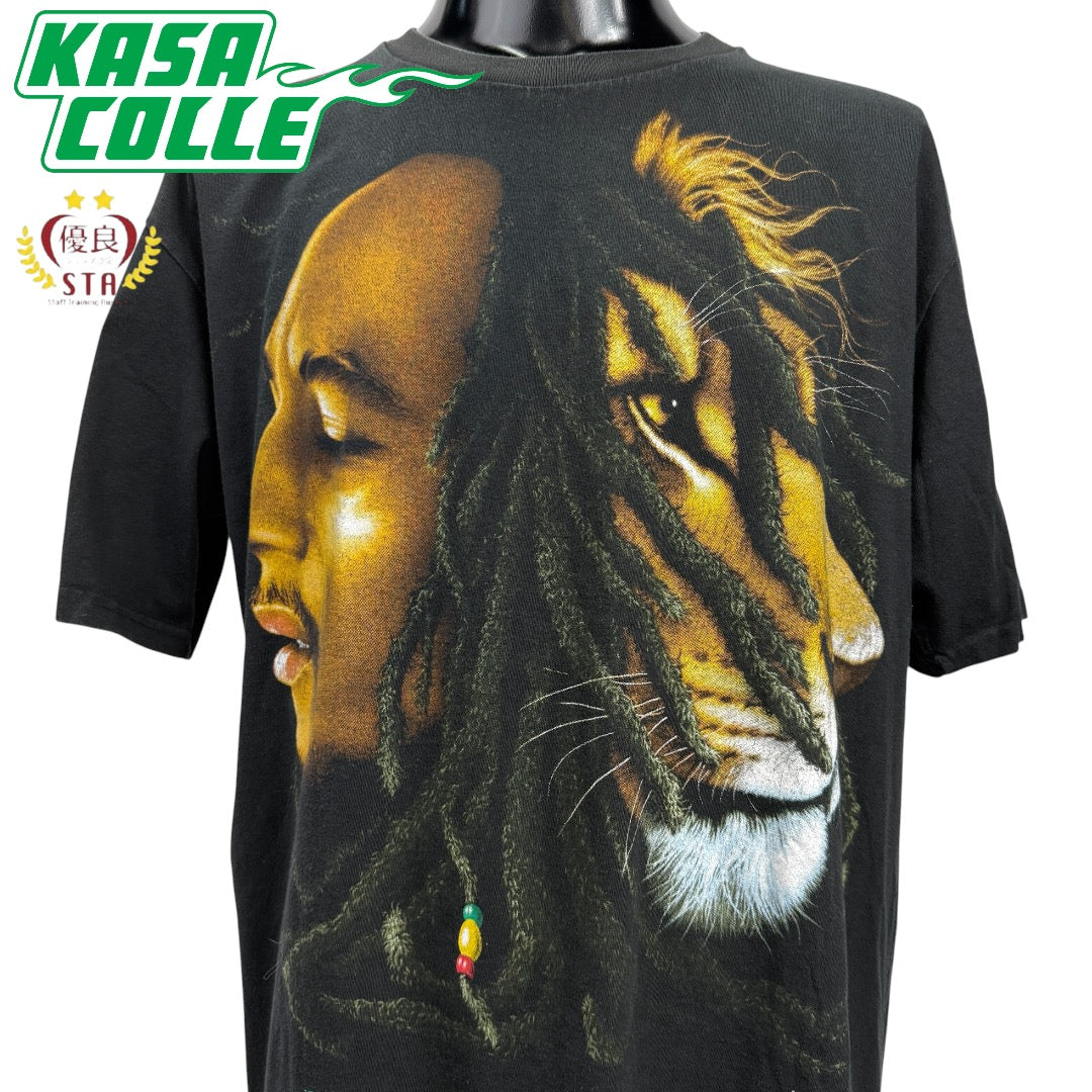 【BOB MARLEY】ボブマーリー "LION OF JUDAH" 90's Vintage Tシャツ 1997MICHAELタグ