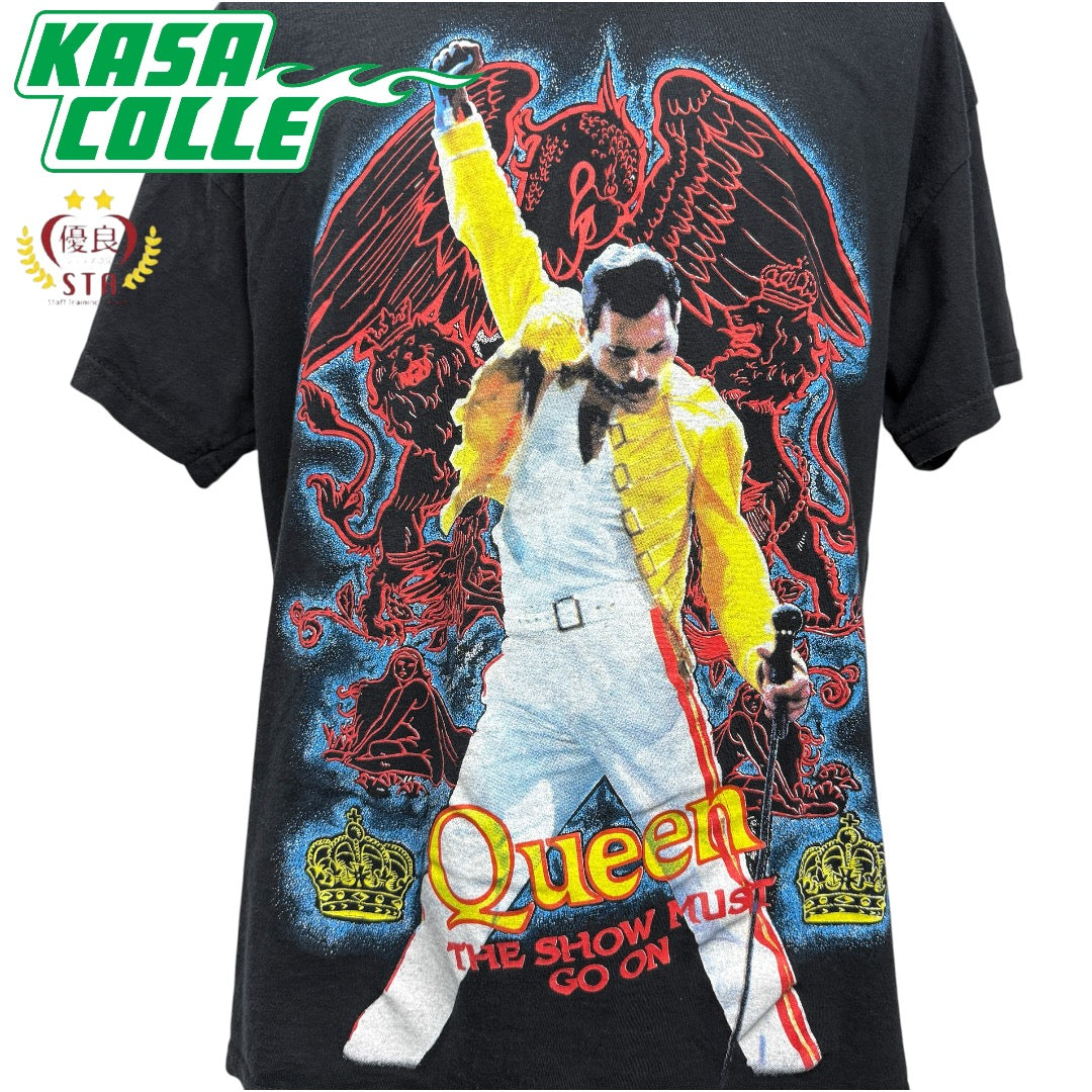 【QUEEN】クイーン " Freddie Mercury / THE SHOW MUST GO ON " Vintage Tシャツ