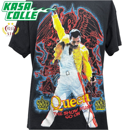 【QUEEN】クイーン " Freddie Mercury / THE SHOW MUST GO ON " Vintage Tシャツ