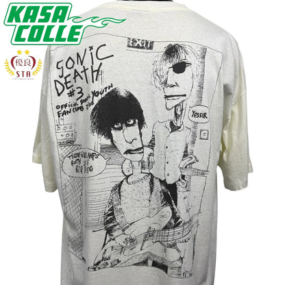 【SONIC YOUTH】ソニック・ユース "SONIC DEATH" 1993年コピーライト 90's Vintage Tシャツ