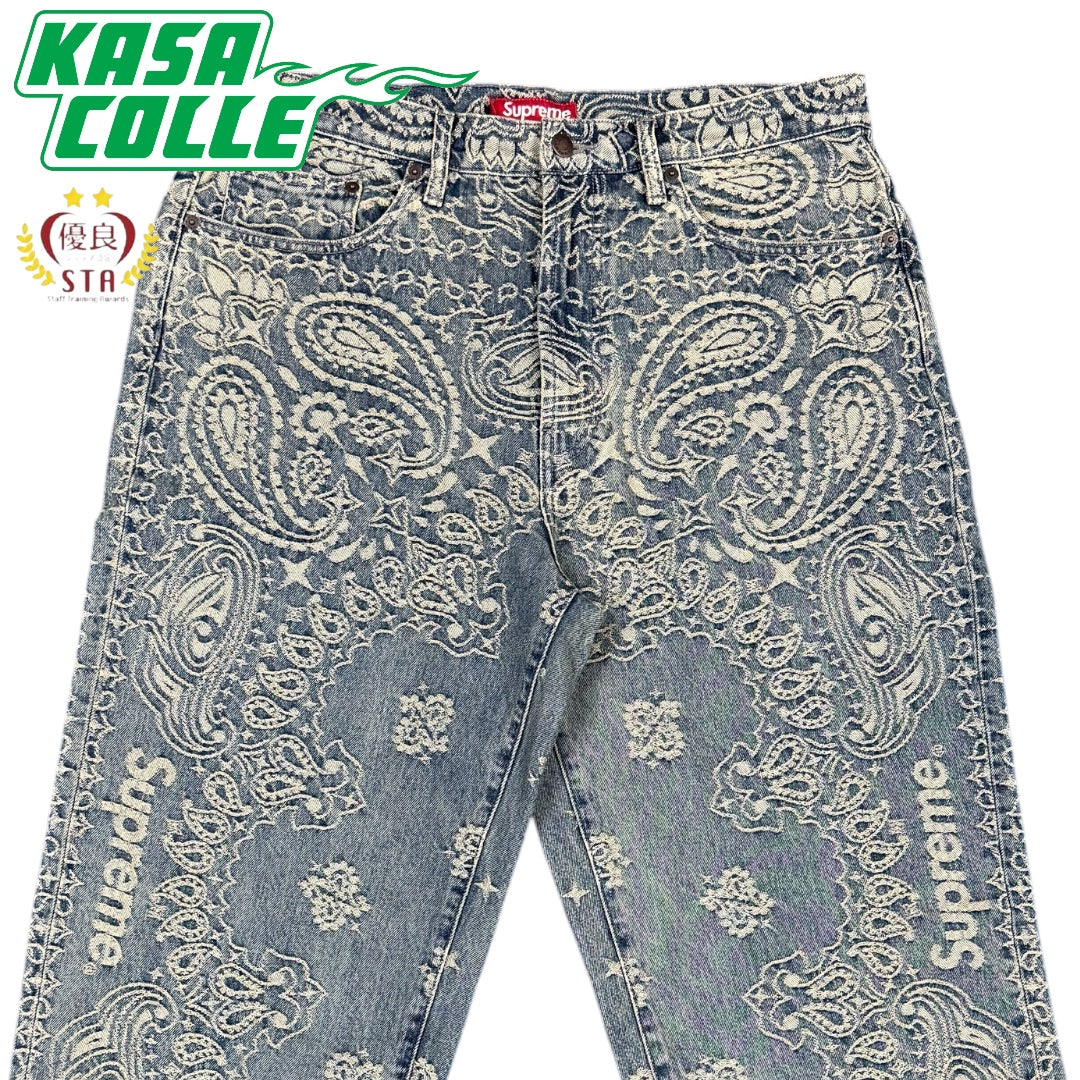 【SUPREME】シュプリーム 25SS Bandana Jacquard Baggy Jean