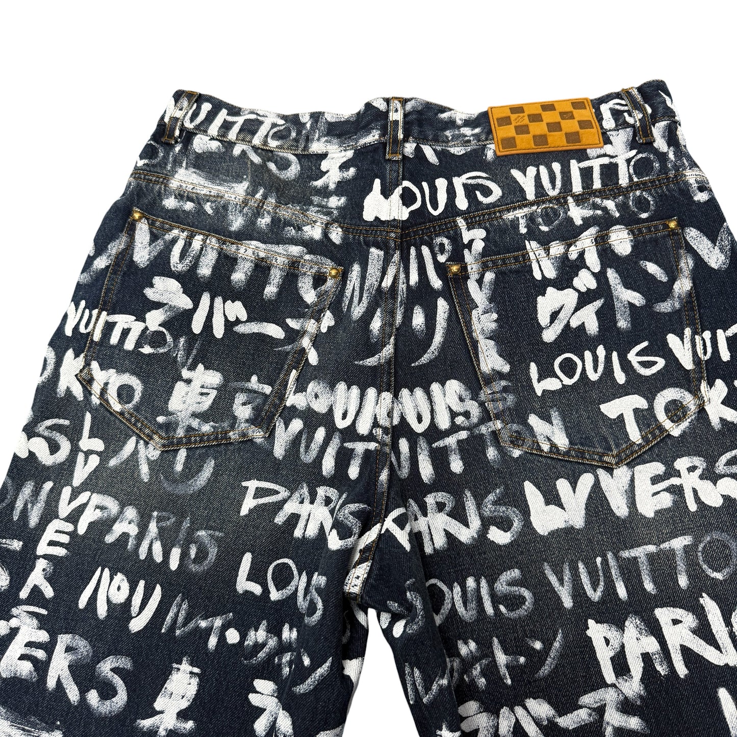【LOUIS VUITTON】ルイ・ヴィトン "NIGO×Pharrell" 25AW デニムスケートパンツ