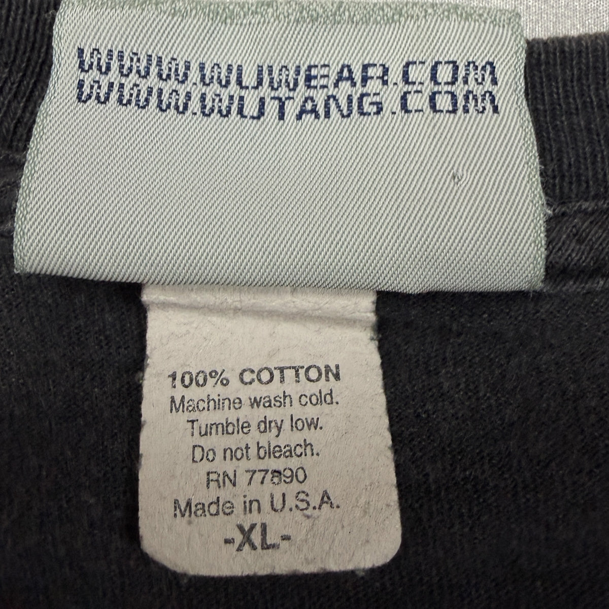 【WU TANG CLAN】ウータン・クラン "WU WEAR GLOBAL EXPEDITION" 90's Vintage ロングスリーブTシャツ