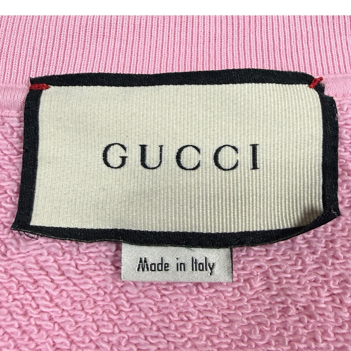 【GUCCI】グッチ "TENNIS EMBROIDERED" スウェット