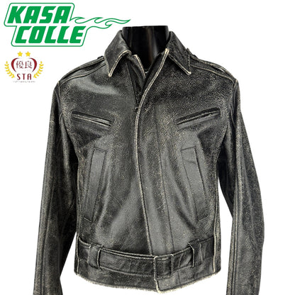 【PROENZA SCHOULER】プロエンザスクーラー "CRACKED CALFSKIN RIDERS" レザージャケット