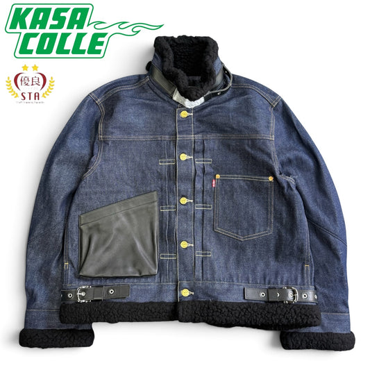 【SACAI × Levi's】サカイ リーバイス コラボ ボアデニムジャケット
