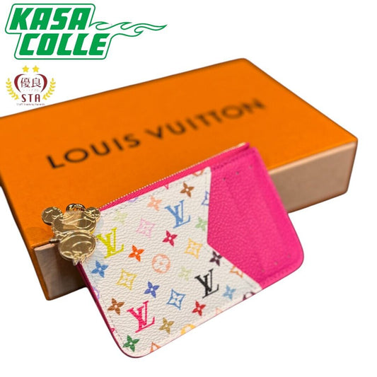 [LOUIS VUITTON] Louis Vuitton x Takashi Murakami Card Case Porte Carte Romy Color: Cute Pink