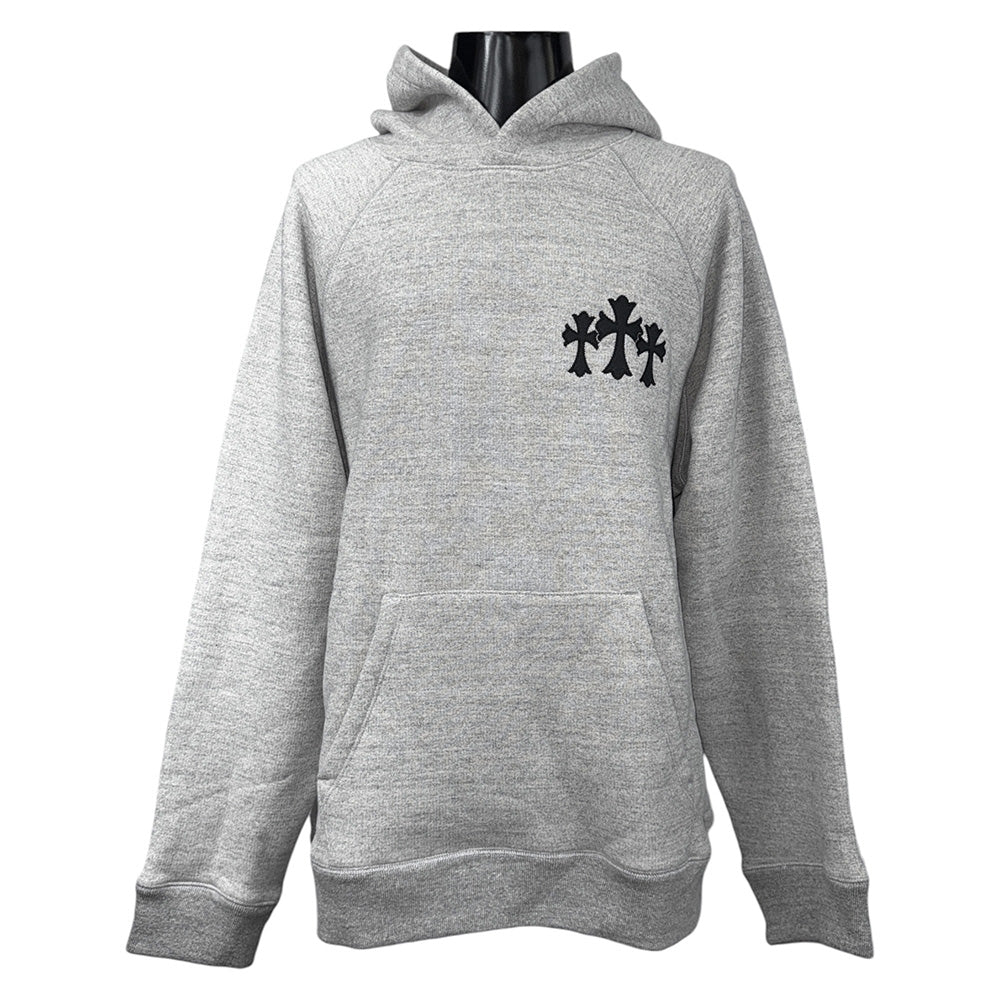 [CHROME HEARTS] Chrome Hearts Cemetery Cross Pullover Hoodie XL