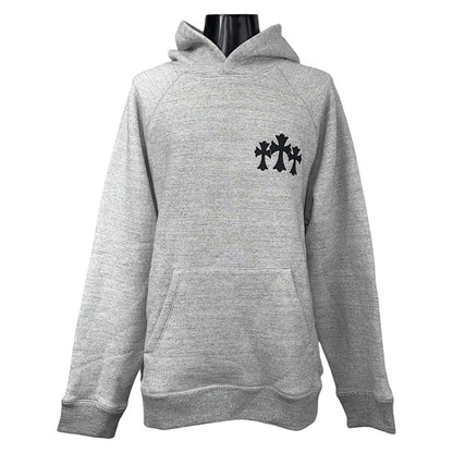 [CHROME HEARTS] Chrome Hearts Cemetery Cross Pullover Hoodie XL