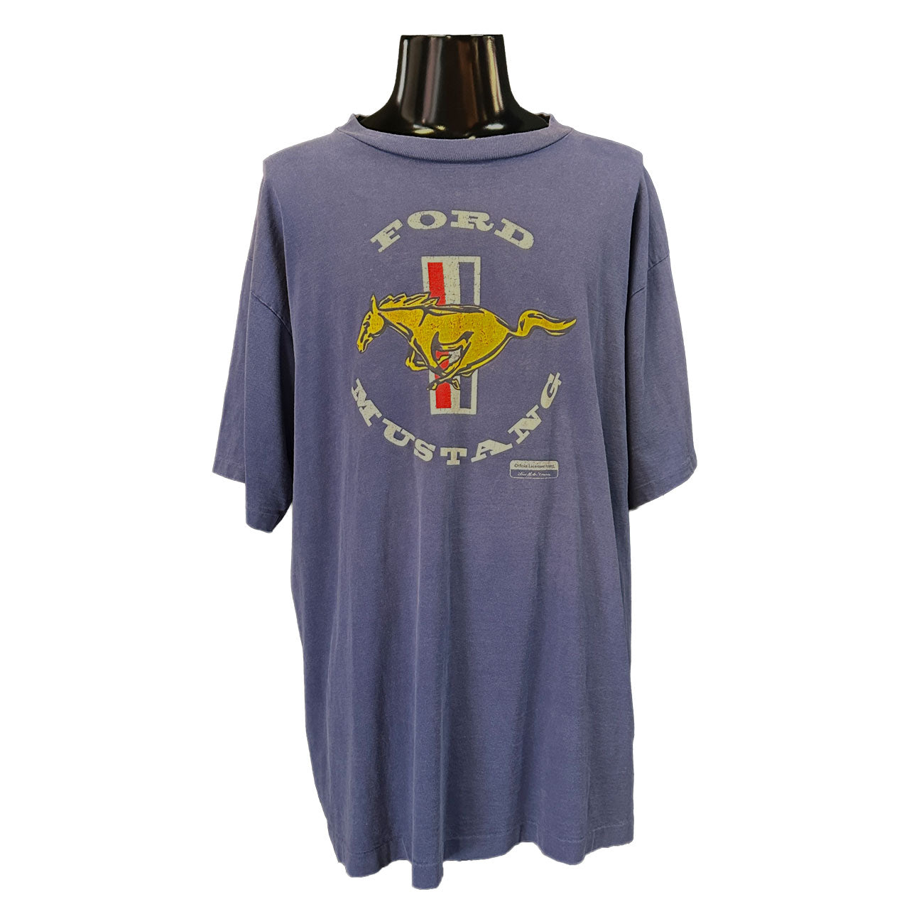【FORD】フォード MUSTANG OFFICIAL SPORTS WEAR USA製 Vintage Tシャツ XL