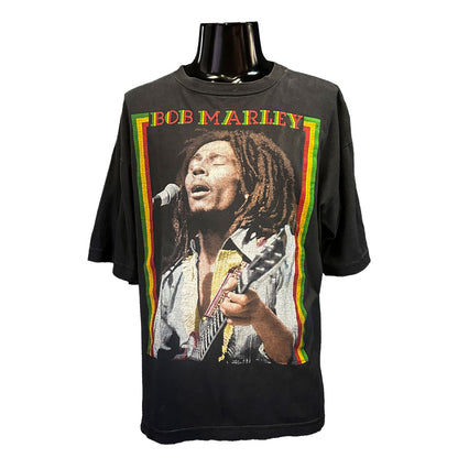 [BOB MARLEY] Bob Marley Rasta Color T-shirt L