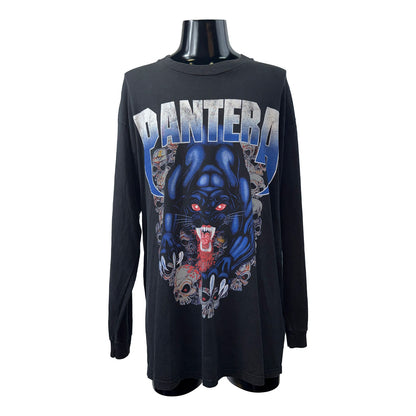 [PANTERA] Pantera PANTHER SKULL GRAPHIC Long Sleeve T-Shirt XL
