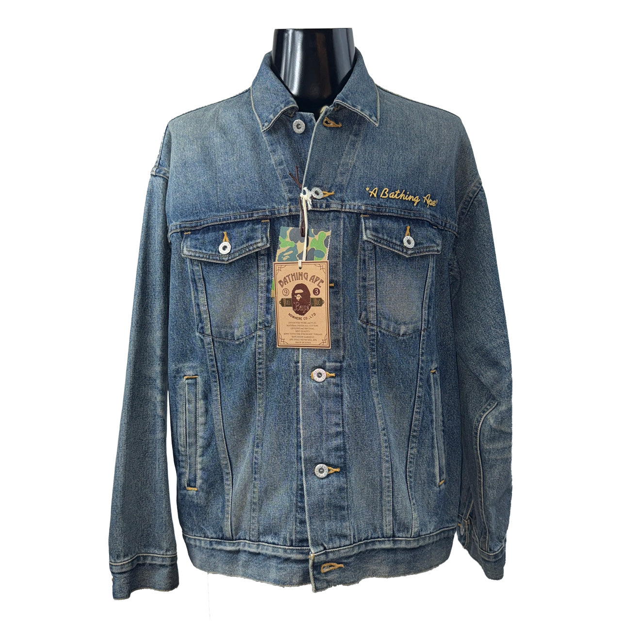 [A BATHING APE] Bathing Ape Denim Jacket M