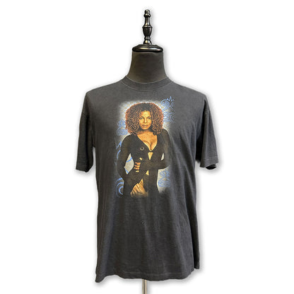 【JANET JACKSON】ジャネットジャクソン "THE VELVET ROPE WOALD TOUR 1998" Vintage  Tシャツ L