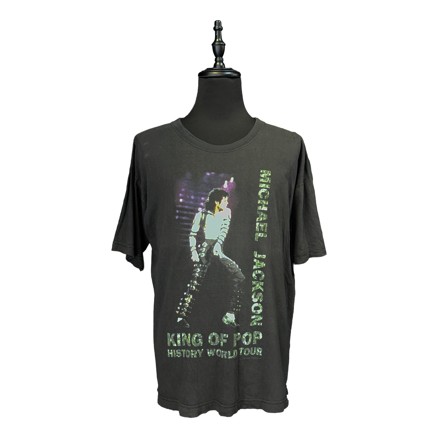 【MICHAEL JACKSON】マイケルジャクソン "KING OF POP HISTORY WORLD TOUR" Vintage  Tシャツ L