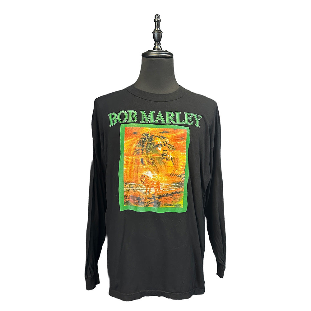 【BOB MARLEY】ボブマーリー The Legend Lives Vintage ロングTシャツ