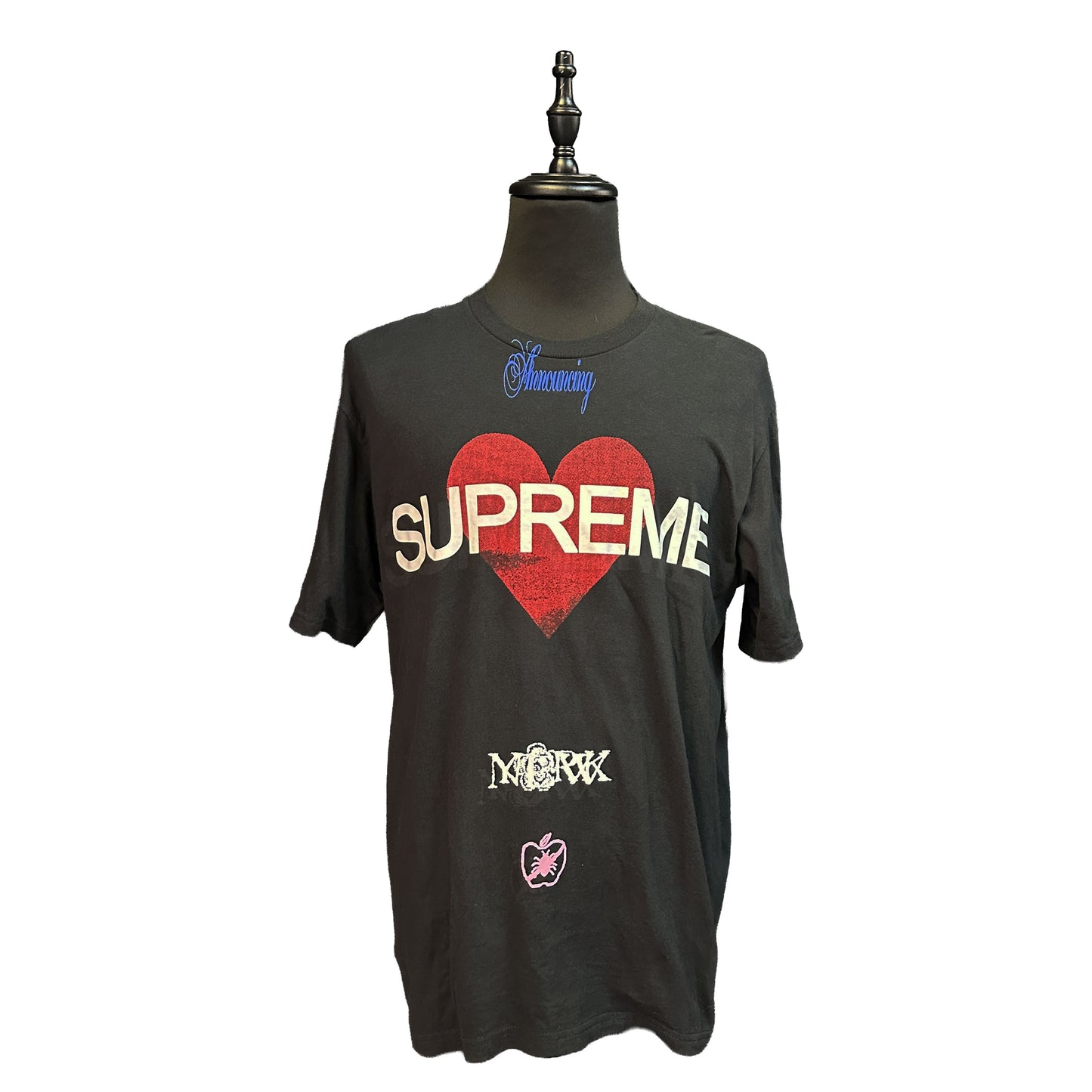 【SUPREME】シュプリーム 25SS Announcing Tシャツ ブラック L