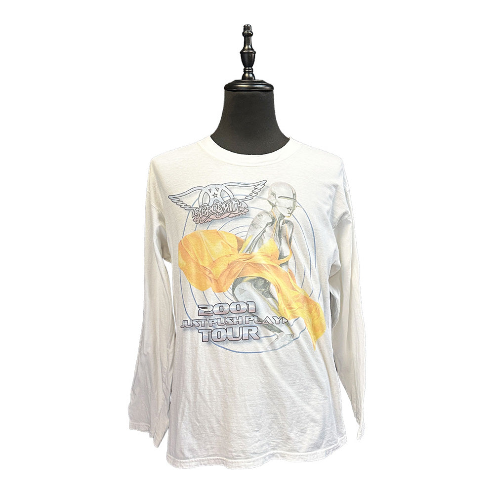 [AERO SMITH] Aerosmith JUST PUSH PLAY TOUR 2001 Hajime Sorayama Long TL