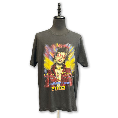 【MARY J ＢLIGE】 メアリー・J. ブライジ  "SUMMER TOUR2002" Vintage Tシャツ XL