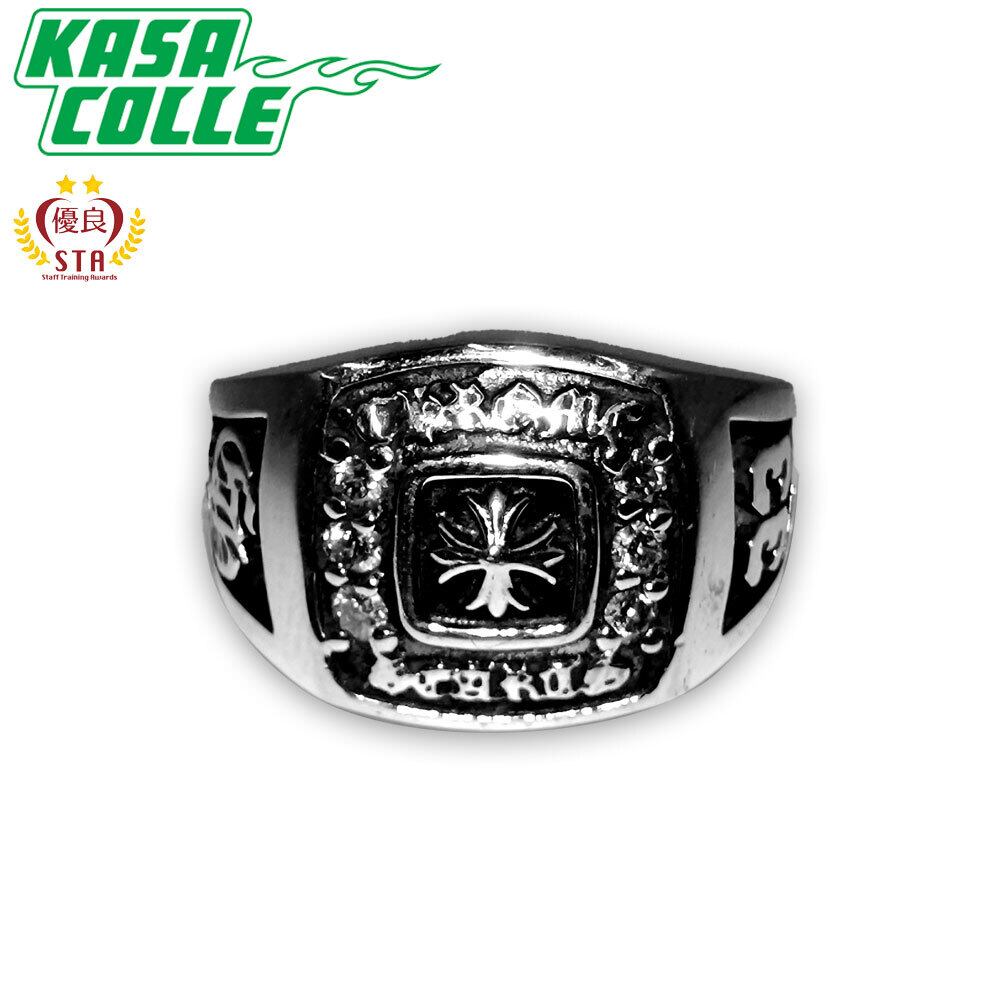 [CHROME HEARTS] Chrome Hearts Championship Ring with Small Diamond