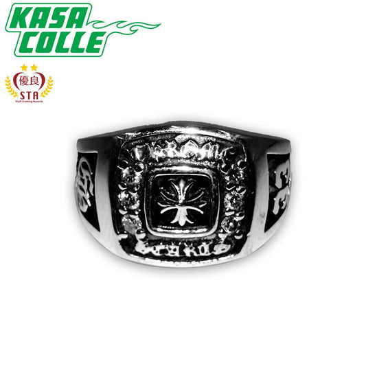 [CHROME HEARTS] Chrome Hearts Championship Ring with Small Diamond