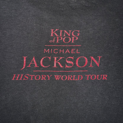 【MICHAEL JACKSON】マイケルジャクソン "KING OF POP HISTORY WORLD TOUR" Vintage  Tシャツ L