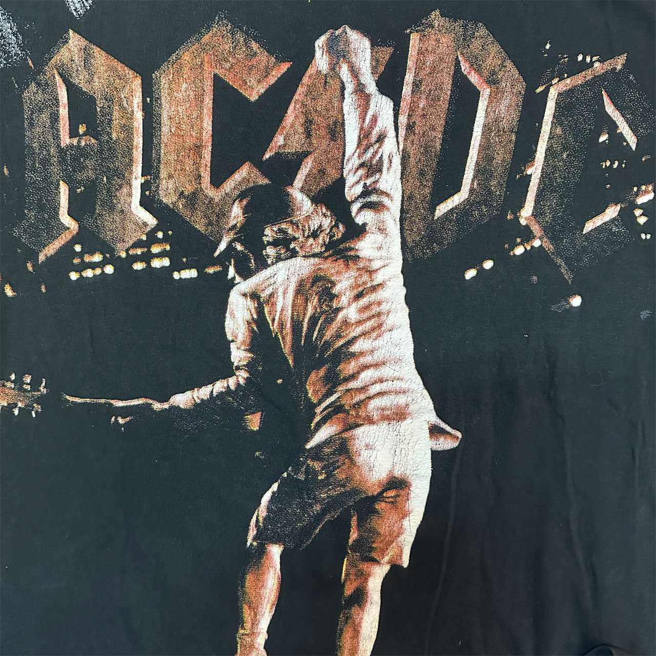 【AC/DC】エーシーディーシー "STIFF UPPER LIP" Tシャツ XL相当