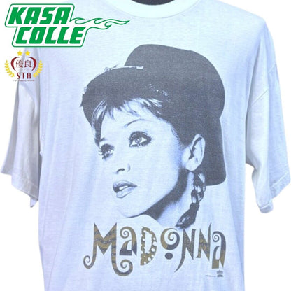 [MADONNA] Madonna girlie show T-shirt Vintage 90s Size XL