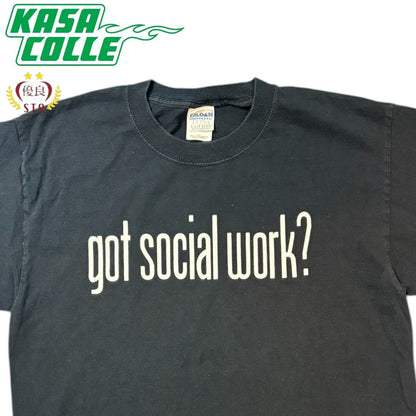 【got socialwork？】ゴットTシャツ L
