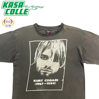 【NIRVANA】ニルヴァーナ Kurt Cobain(カートコバーン) Tシャツ (1967-1994) Vintage M