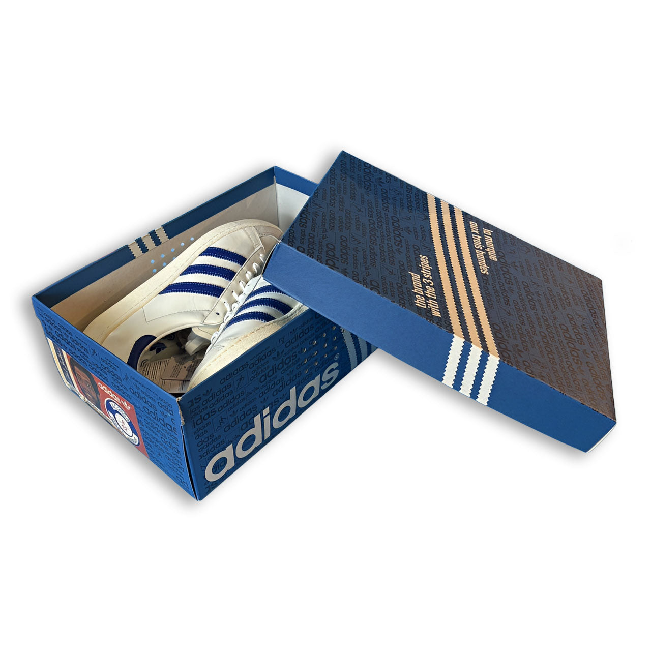 [adidas Originals] adidas Originals JABBAR LOW White x Blue 26.5cm