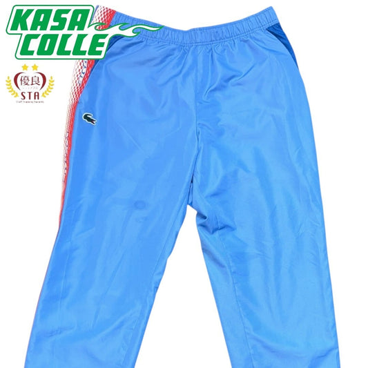 LACOSTE Checkered Taped Tennis Track Pants