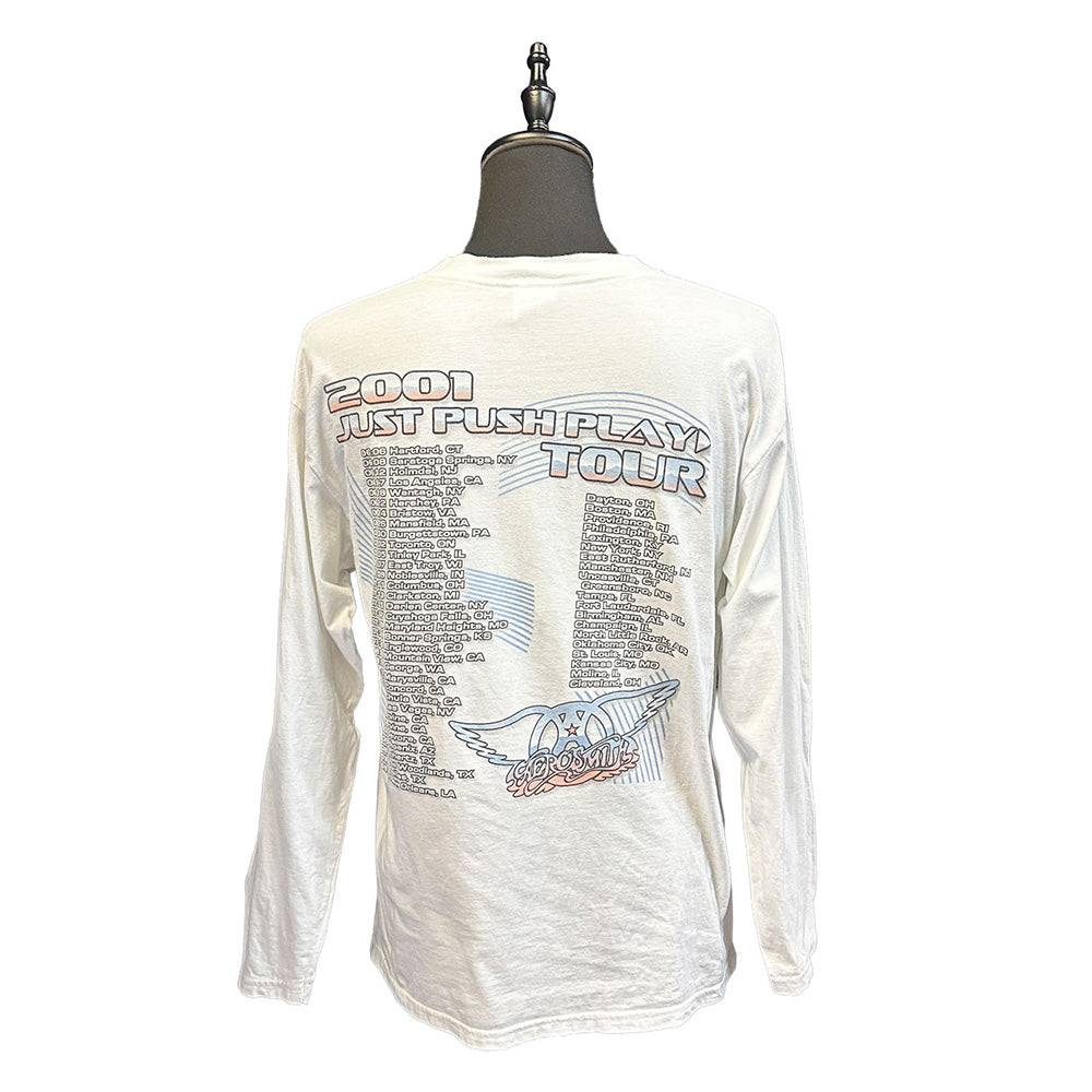 [AERO SMITH] Aerosmith JUST PUSH PLAY TOUR 2001 Hajime Sorayama Long TL