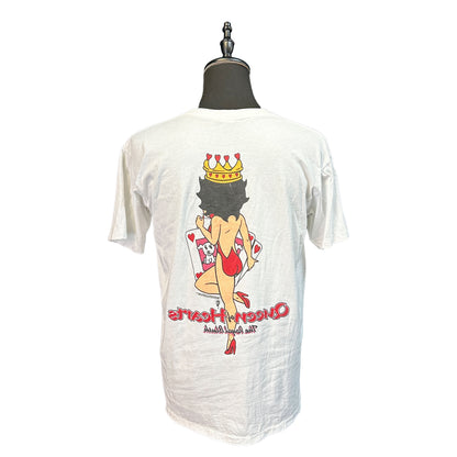 【BETTY BOOP】ベティブープ "Queen of Hearts" 90's Vintage Tシャツ L