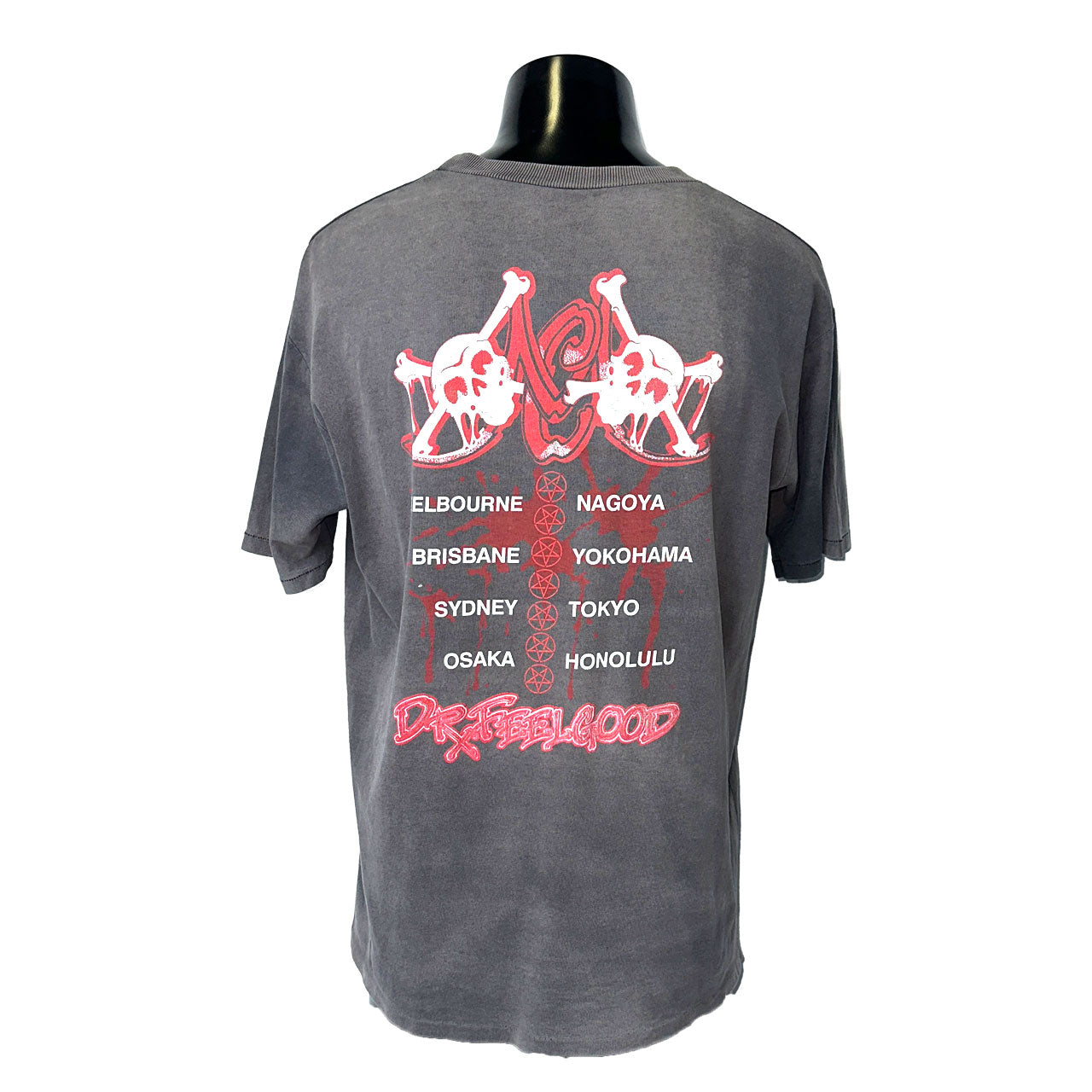 [MOTLEY CRUE] Motley Crue Dr. Feelgood Tour Vintage T-shirt, size XL
