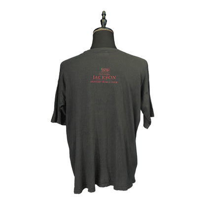【MICHAEL JACKSON】マイケルジャクソン "KING OF POP HISTORY WORLD TOUR" Vintage  Tシャツ L