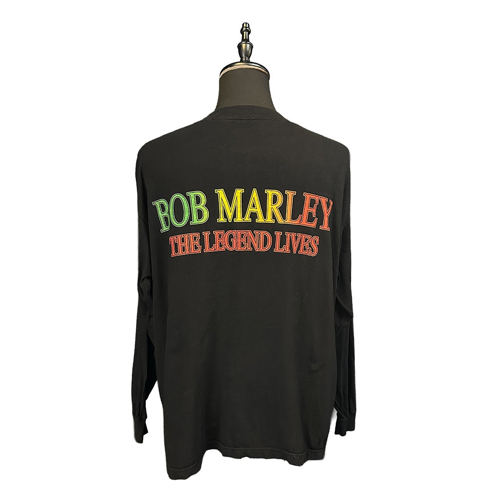 【BOB MARLEY】ボブマーリー The Legend Lives Vintage ロングTシャツ