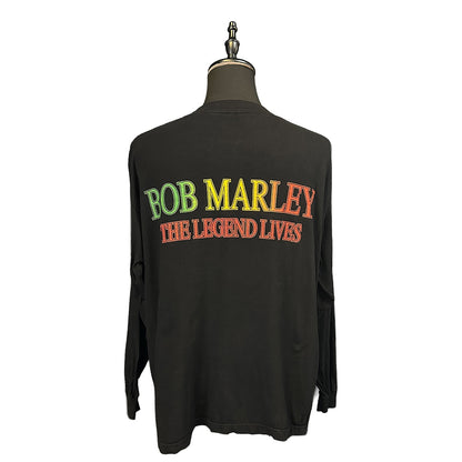 【BOB MARLEY】ボブマーリー The Legend Lives Vintage ロングTシャツ