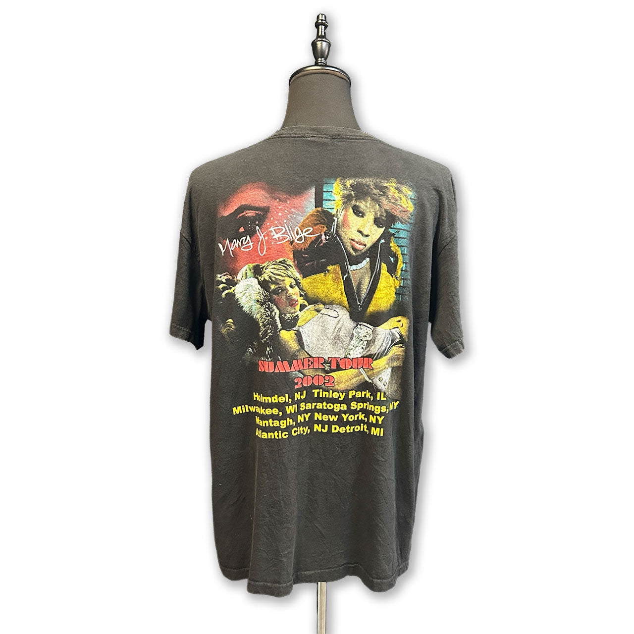 【MARY J ＢLIGE】 メアリー・J. ブライジ  "SUMMER TOUR2002" Vintage Tシャツ XL