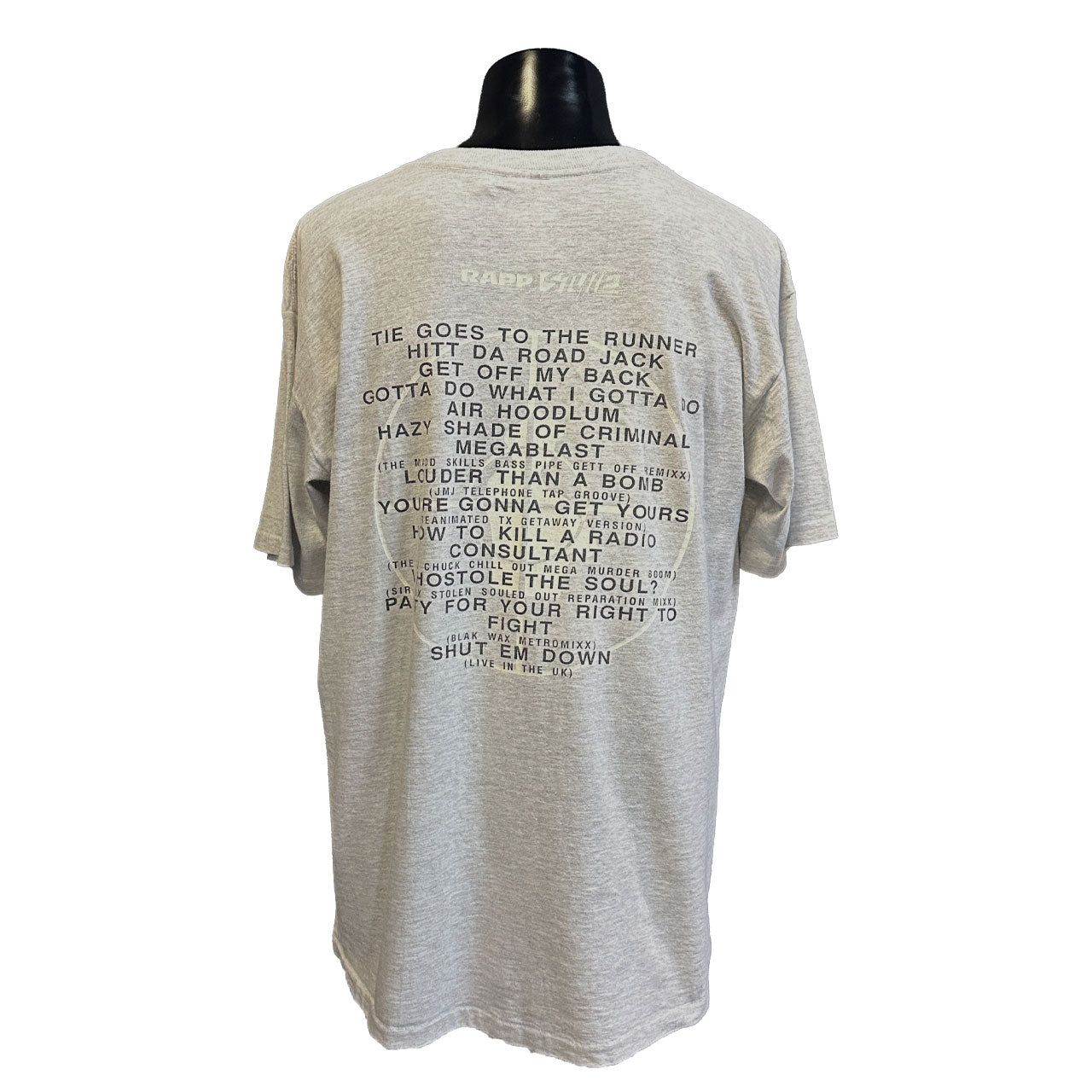 【PUBLIC ENEMY】パブリックエネミー "GREATEST MISSES" 90's Vintage Tシャツ XL