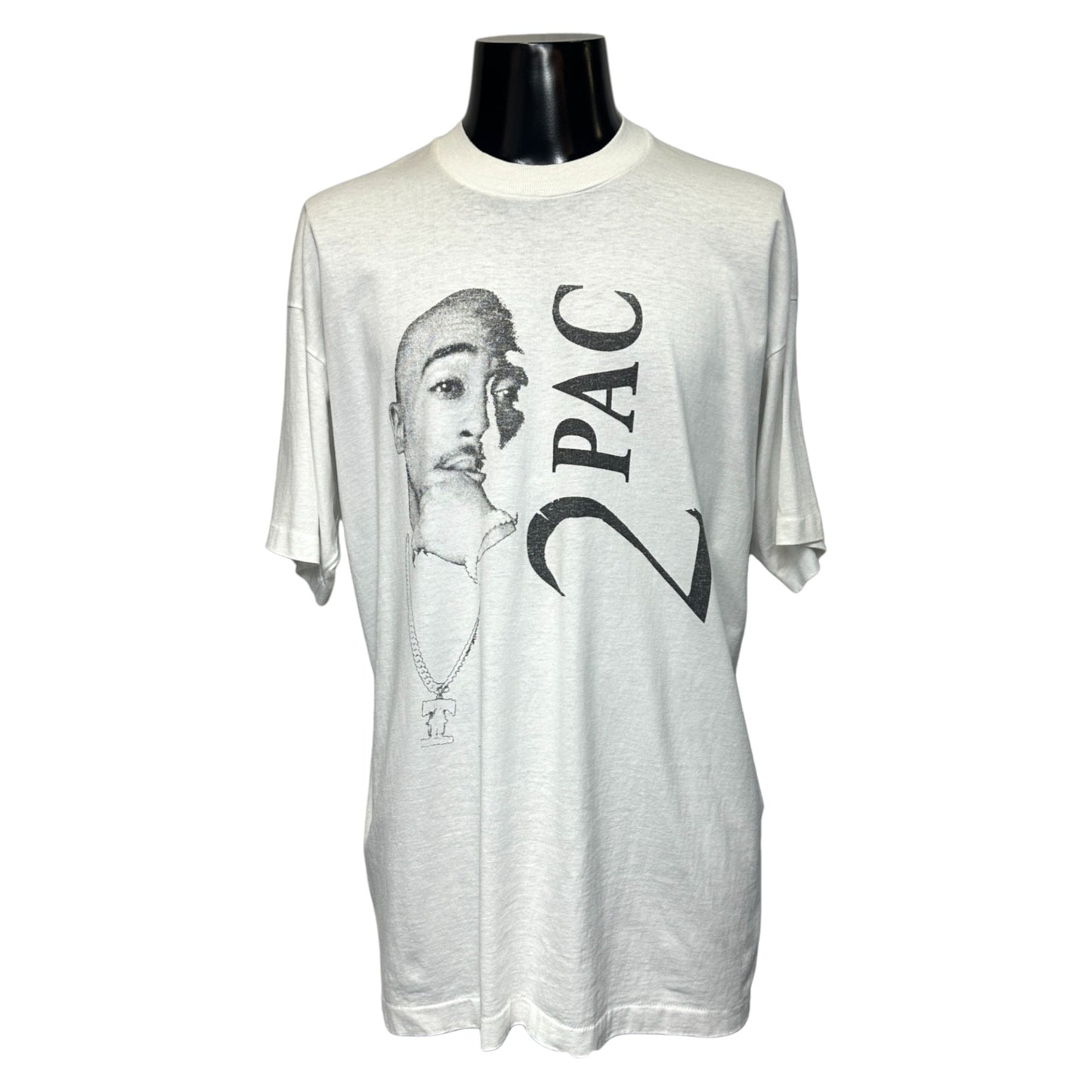 【2PAC】2パック MEMORIAL PORTRAIT Vintage Tシャツ XL相当