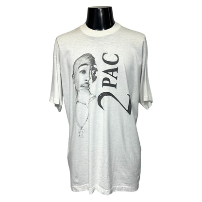 【2PAC】2パック MEMORIAL PORTRAIT Vintage Tシャツ XL相当