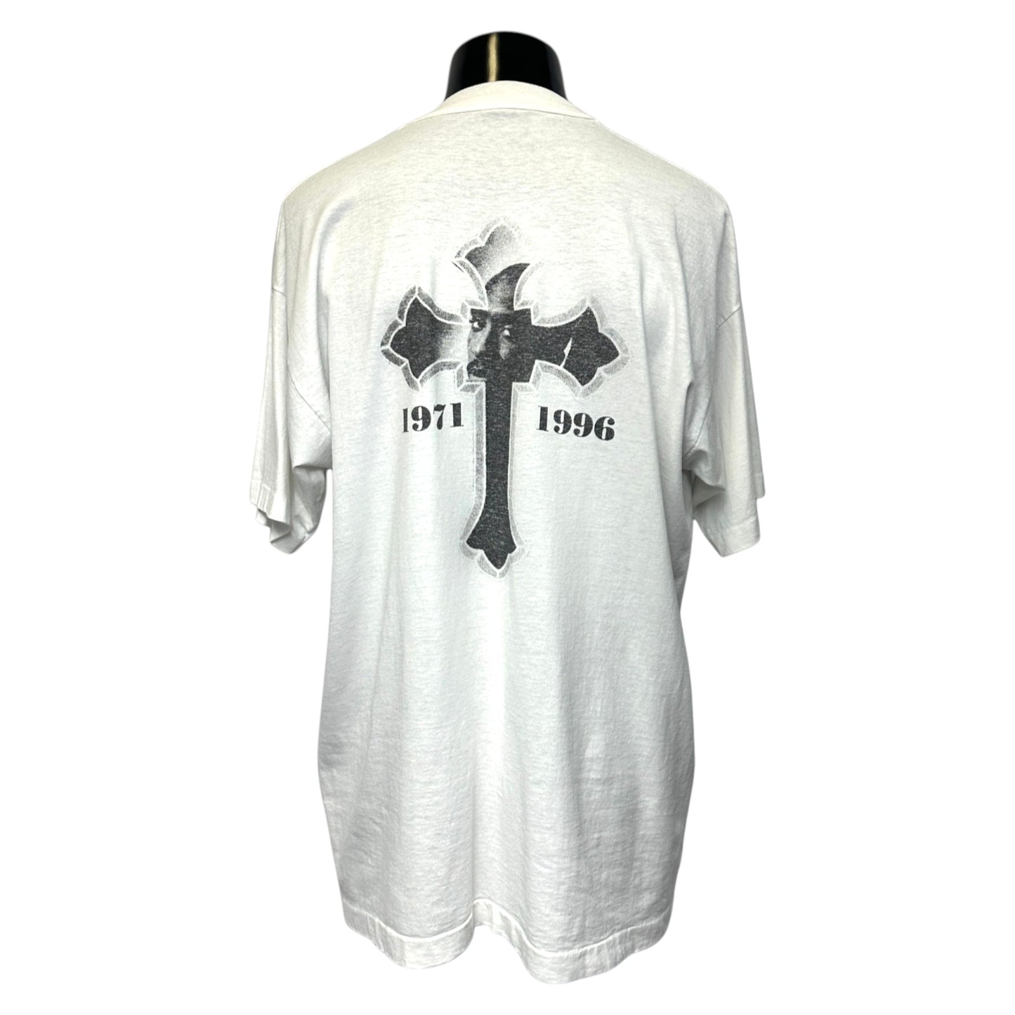【2PAC】2パック MEMORIAL PORTRAIT Vintage Tシャツ XL相当
